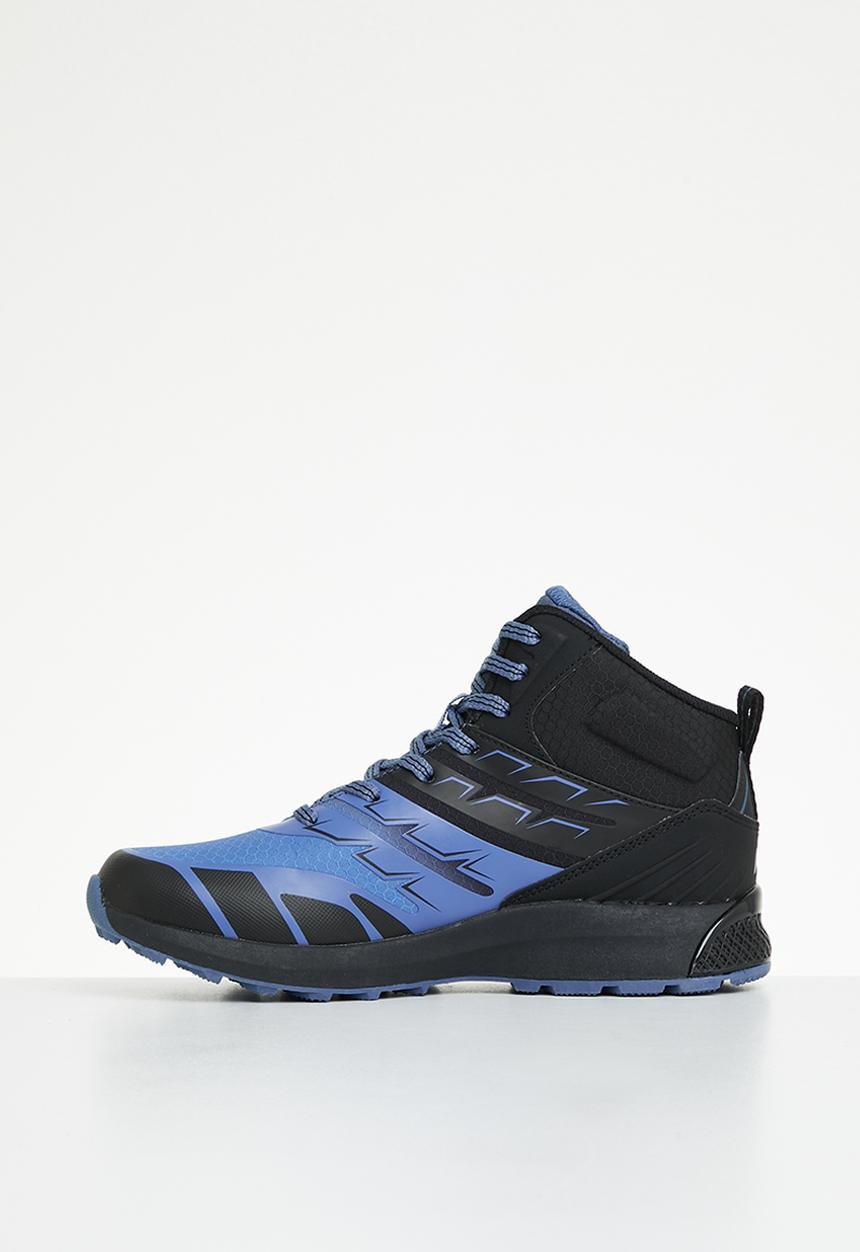 Hi-Tec - Trail pro mid jnr - black & blue