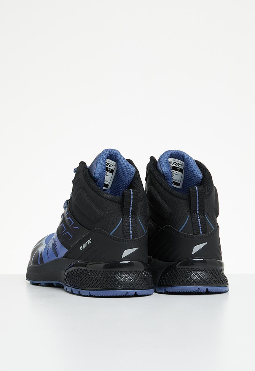 Hi-Tec - Trail pro mid jnr - black & blue