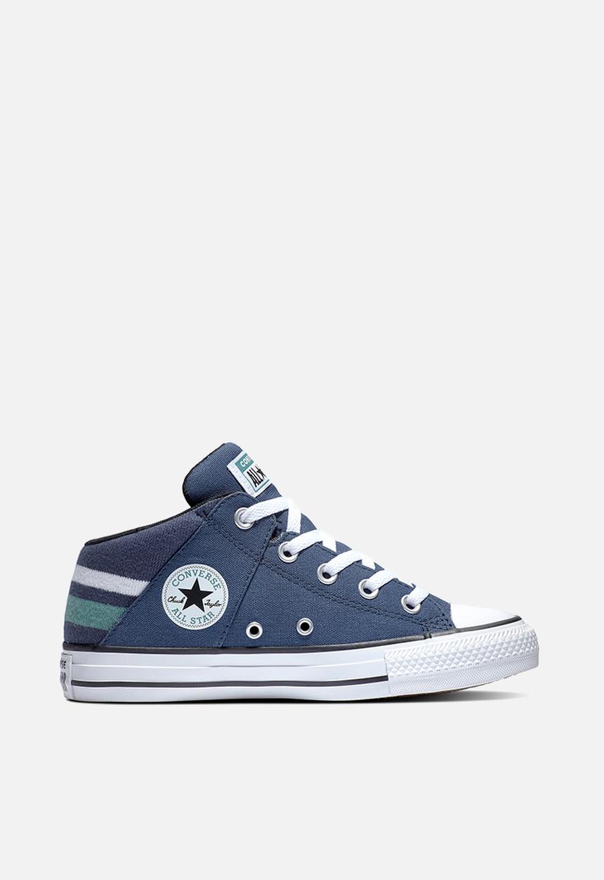 Converse - Chuck taylor all star axel mid - navy/white/algae coast