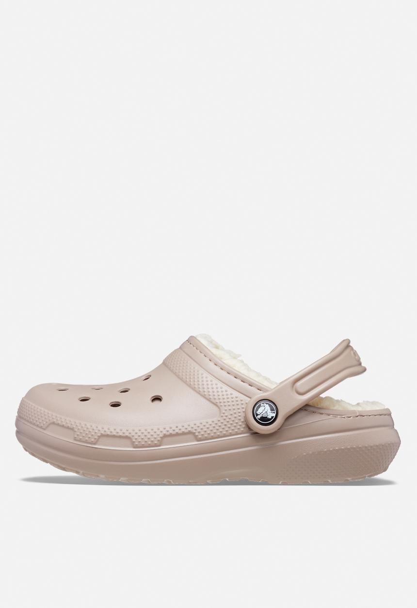 Crocs - Classic lined clog - mushroom & bone