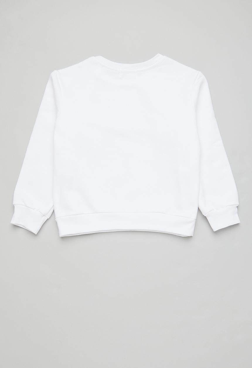 Superbalist - Girls 2 pack graphic sweat top - light blue & white