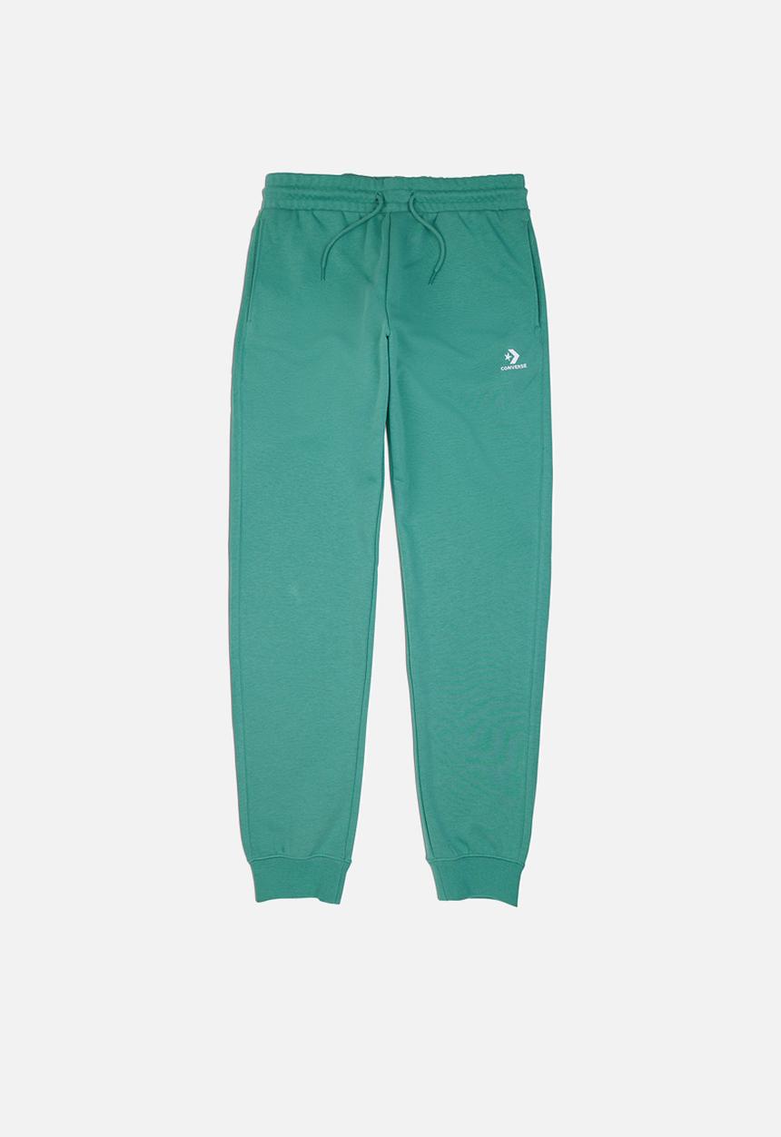 Converse - Converse go-to embroidered star chevron french terry sweatpant - teal