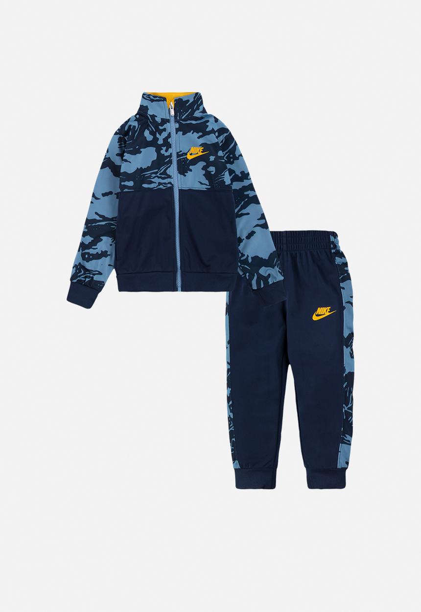 Nike - Nkb b nsw club camo aop tricot - midnight navy