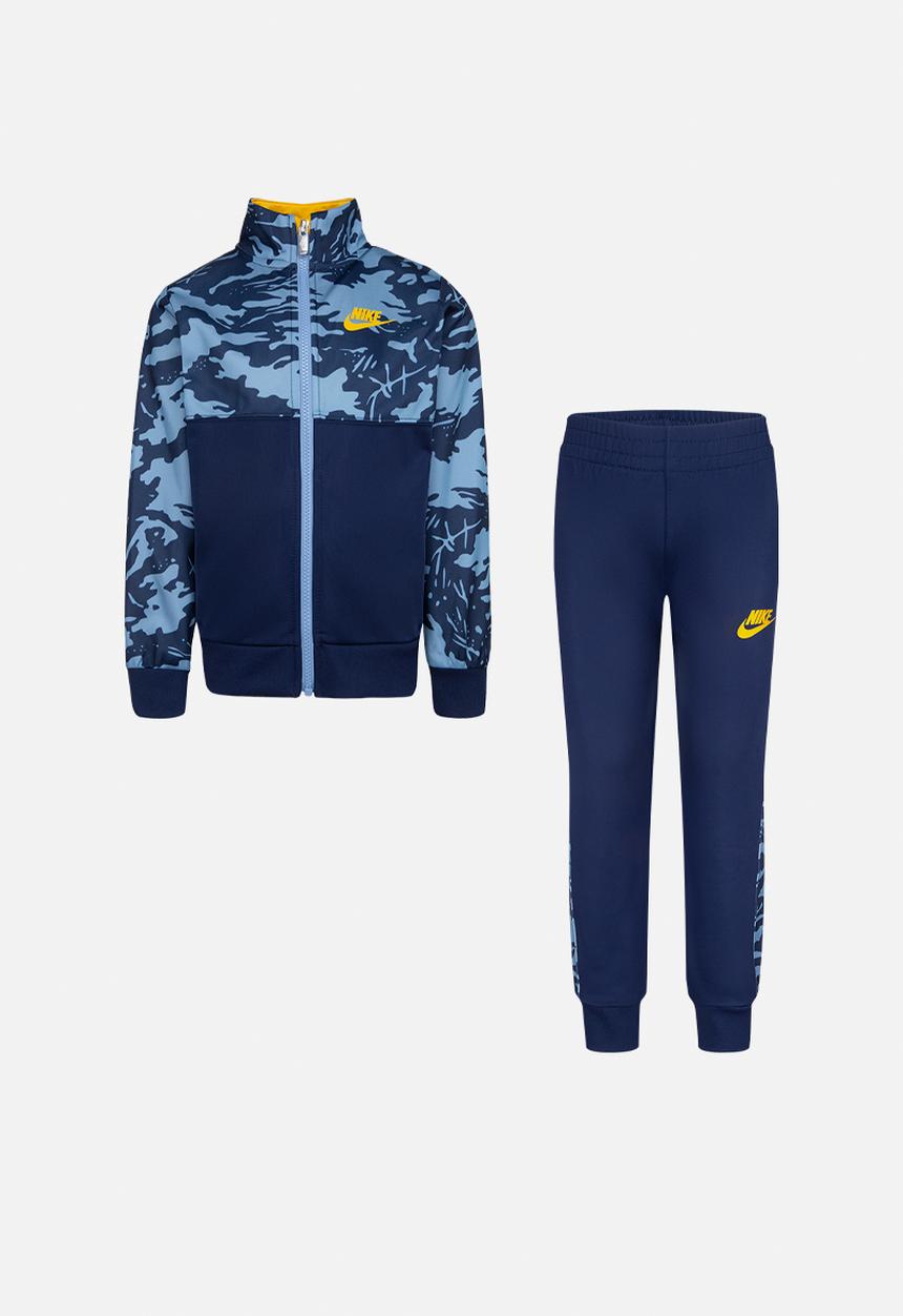 Nike - Nkb b nsw club camo aop tricot - midnight navy