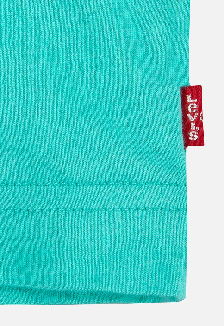 Levi’s® - Lvb glitched logo tee shirt - aqua green
