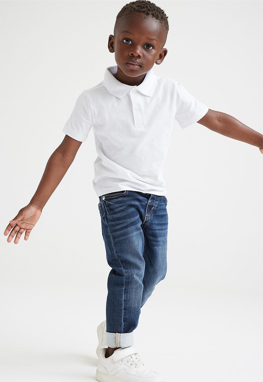 H&M - Relaxed fit super soft jeans - dark denim blue