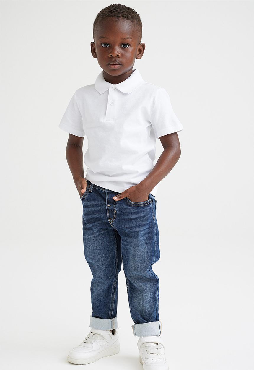 H&M - Relaxed fit super soft jeans - dark denim blue
