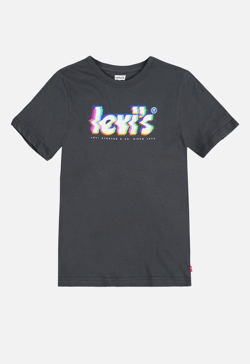 Levi’s® - Lvb glitched logo tee shirt - grey