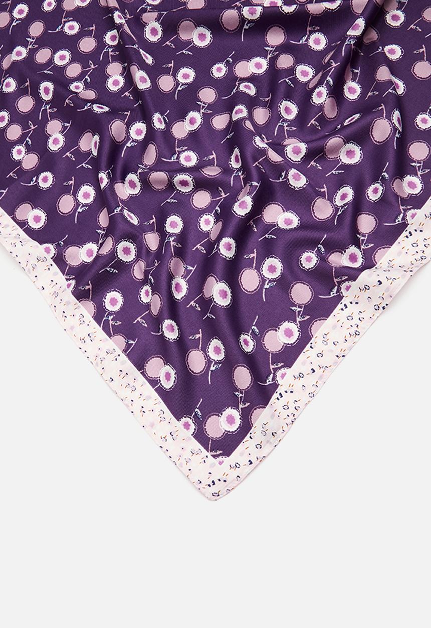 Superbalist - Floral print neckerchief - purple