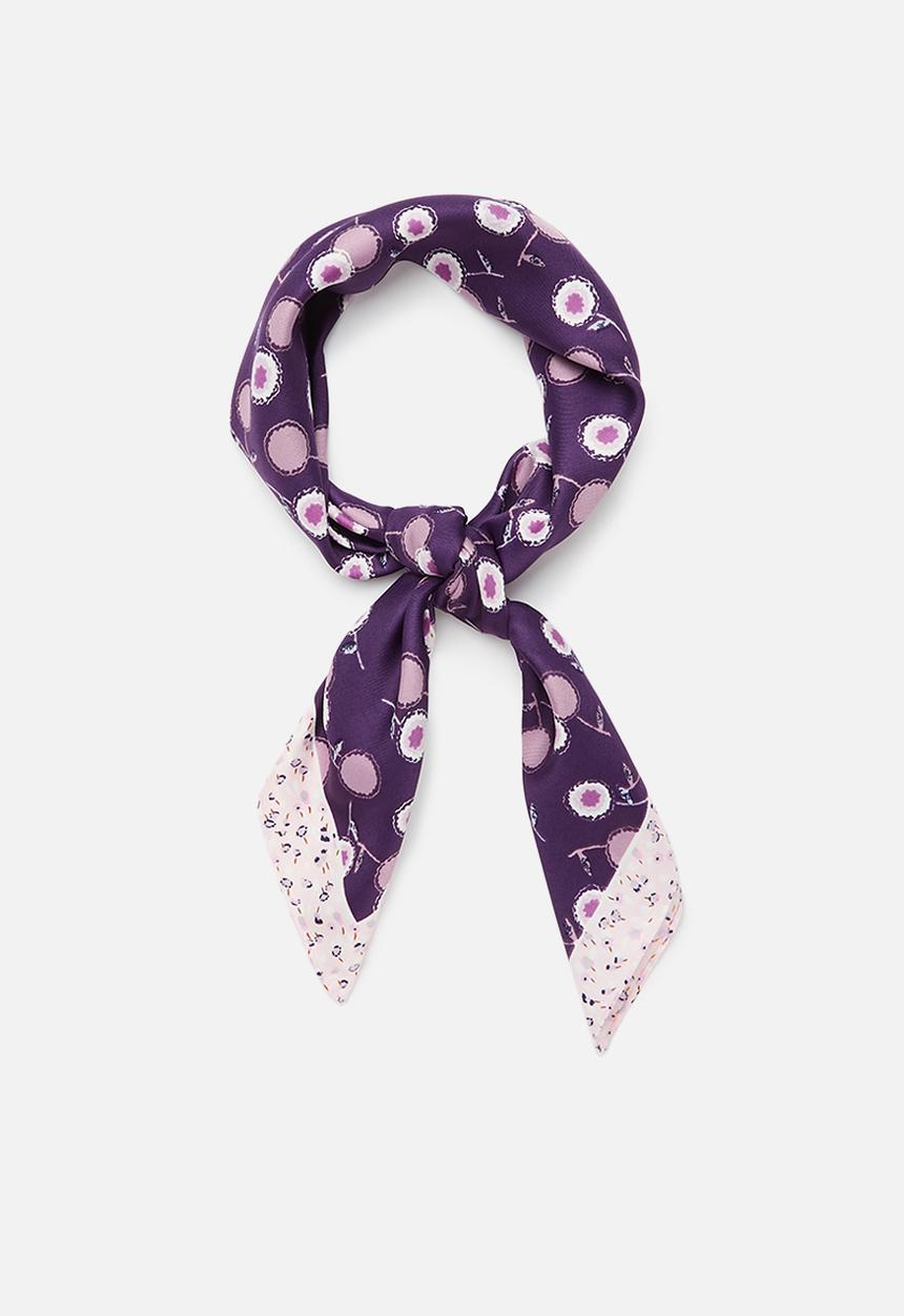 Superbalist - Floral print neckerchief - purple