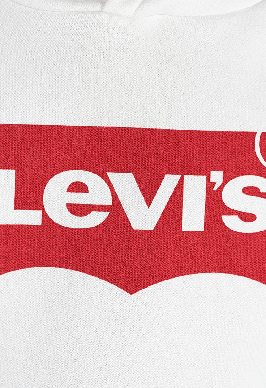 Levi’s® - Lvb batwing screenprint hooded - white