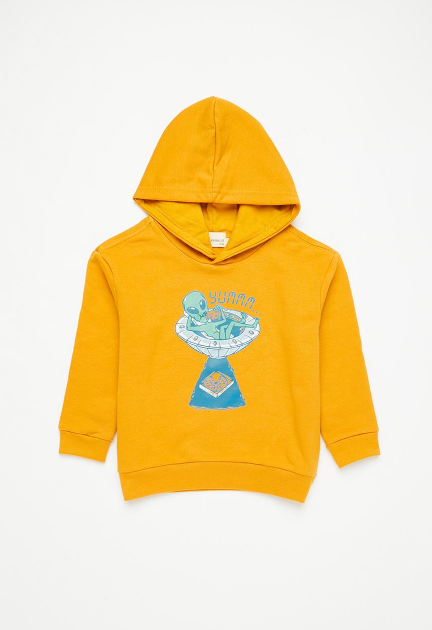 Superbalist - 2 Pack graphic hoodie - navy & mustard