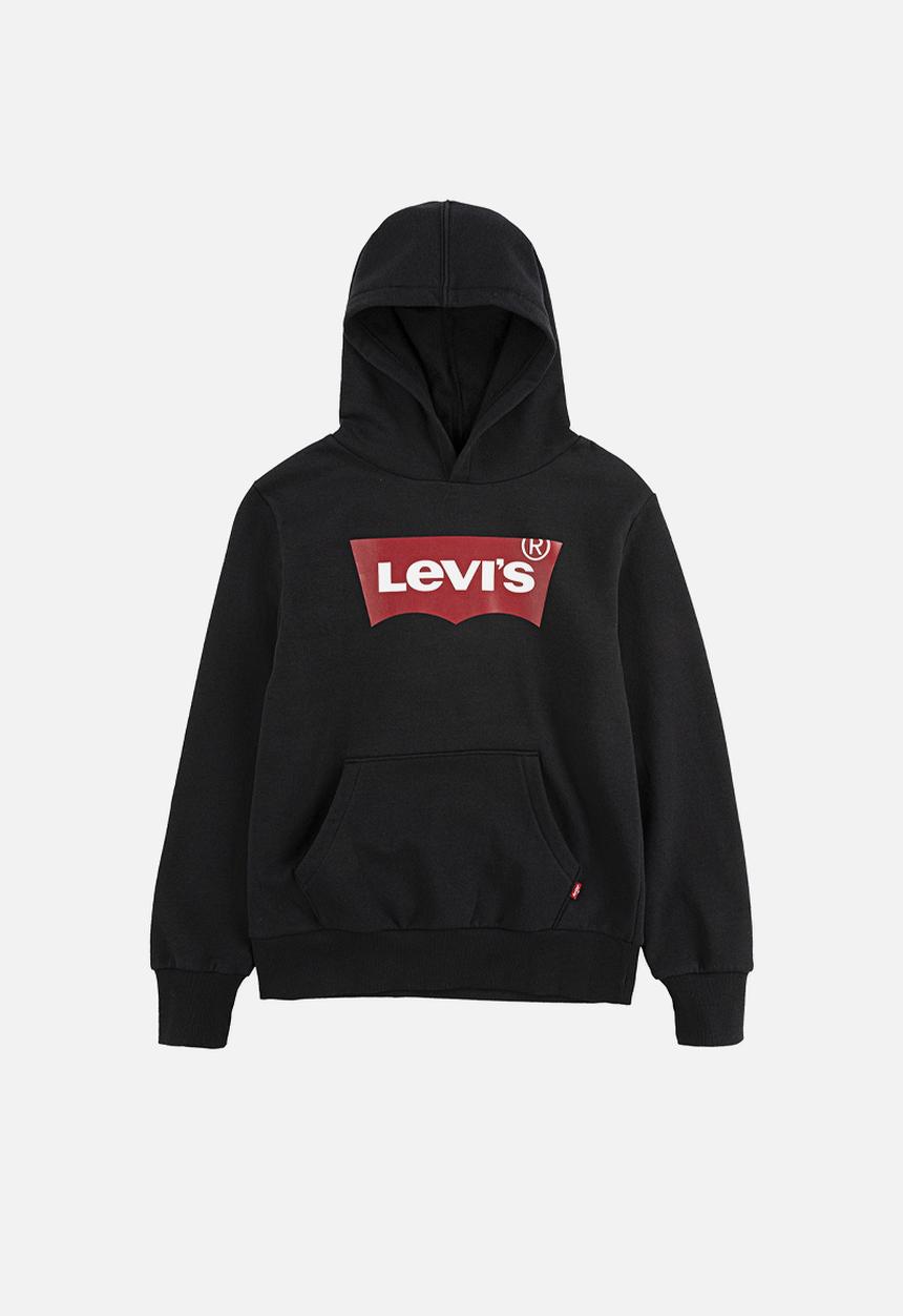 Levi’s® - Lvb batwing screenprint hooded - black