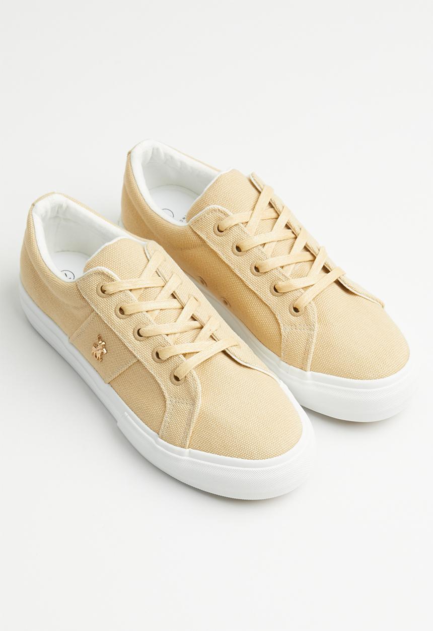 POLO - Classic canvas sneaker - stone