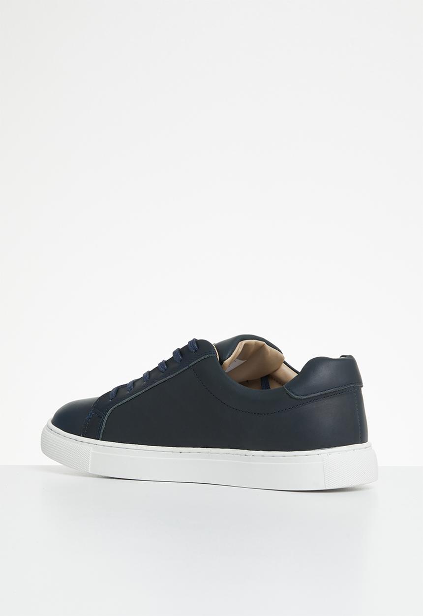 POLO - Classic leather sneaker - navy
