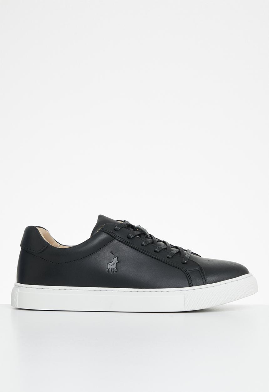 POLO - Classic leather sneaker - black