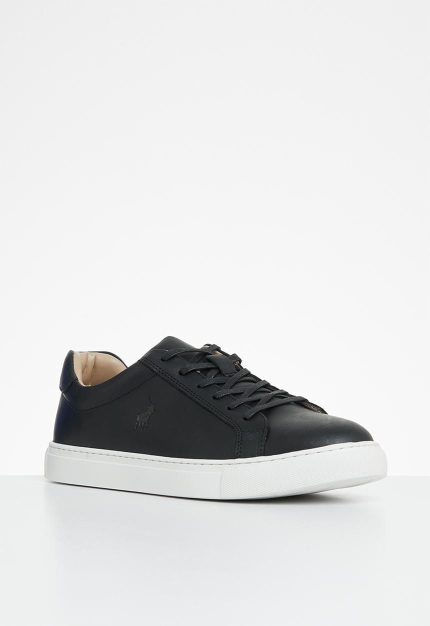 POLO - Classic leather sneaker - black