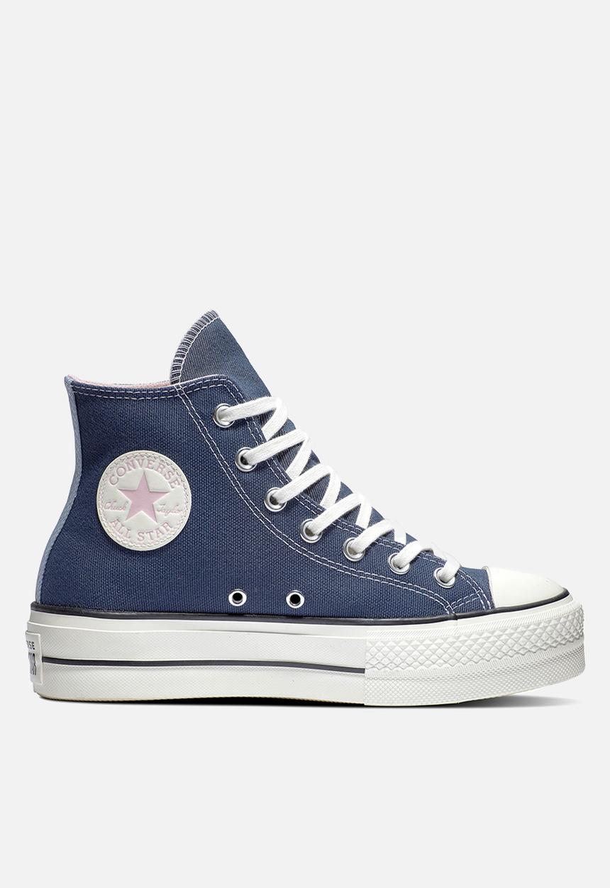 Converse - Chuck taylor all star lift - navy/egret/sunrise pink