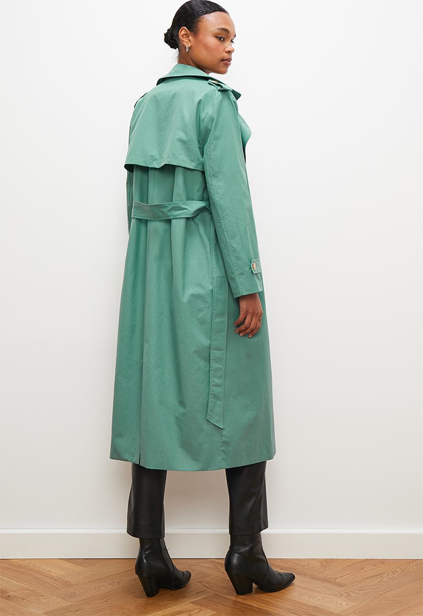 edit - Classic trench - sage