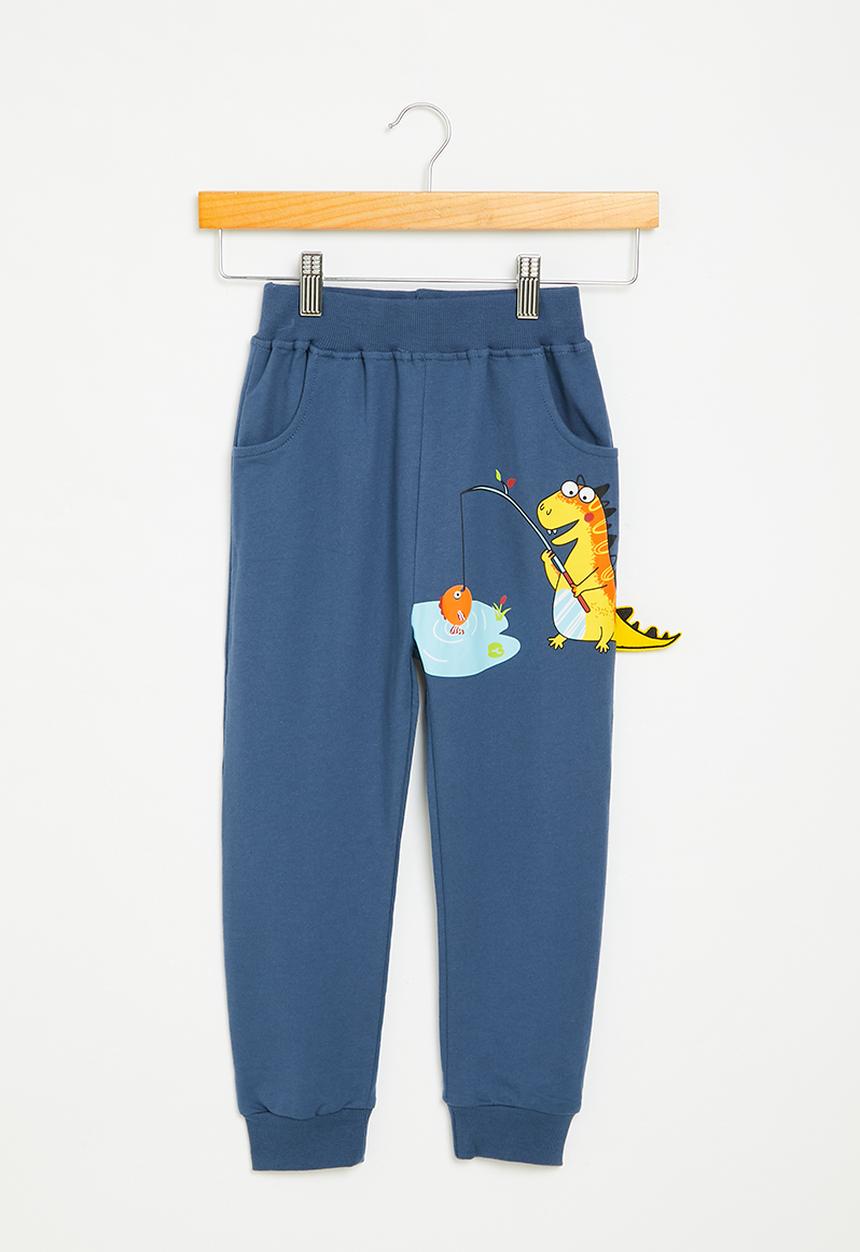 Pop Candy - Dino sweatpants - blue