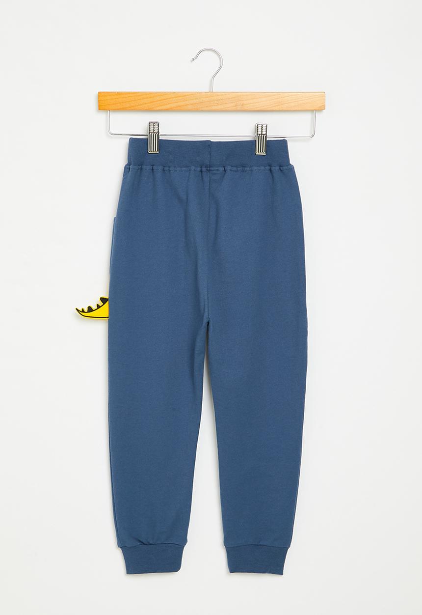 Pop Candy - Dino sweatpants - blue