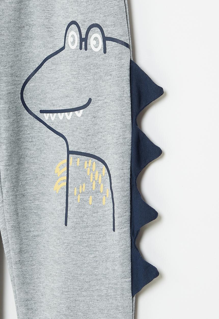 Pop Candy - Dino sweatpants - grey