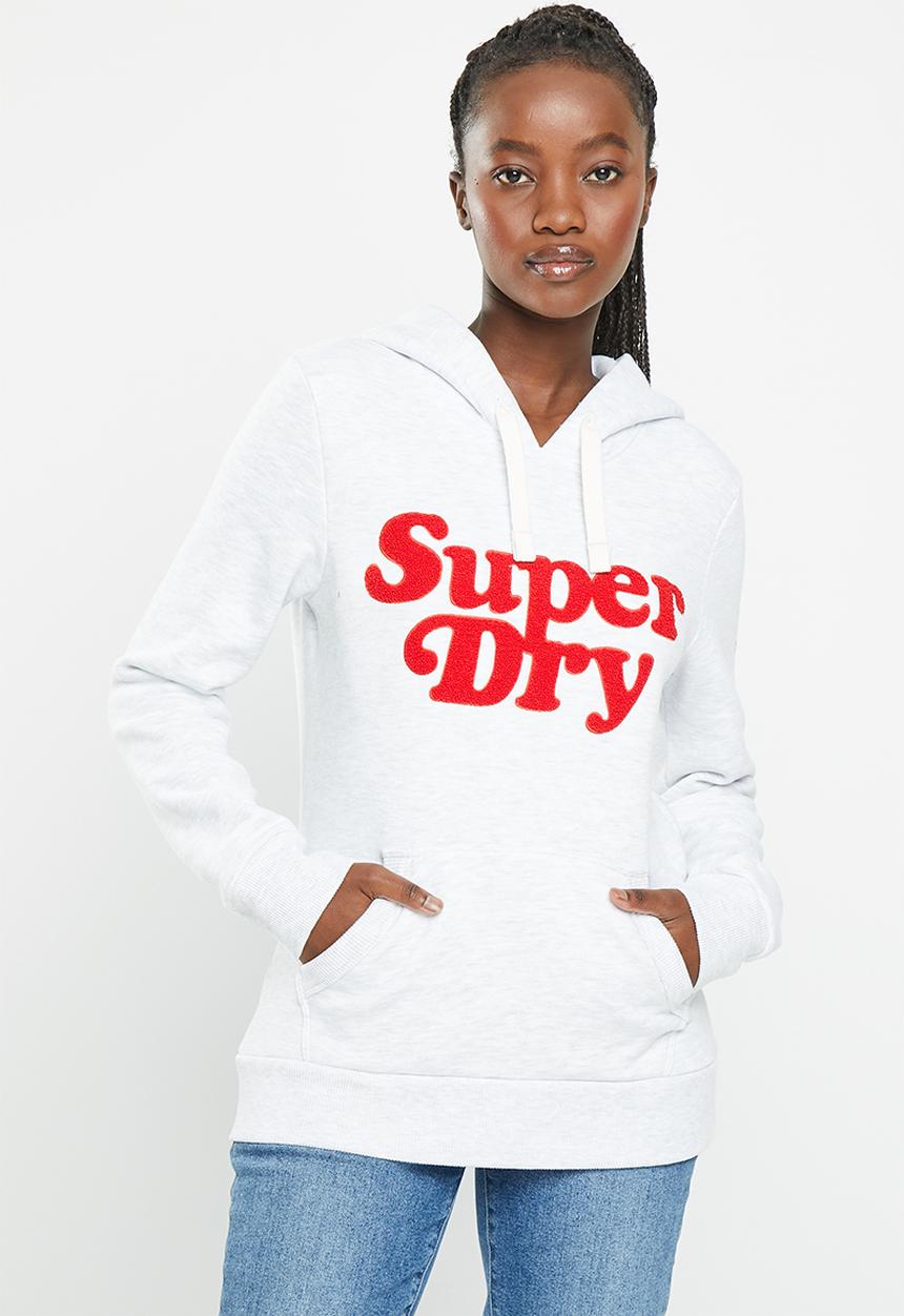 Superdry. - Vintage cooper classic hood - ice marl