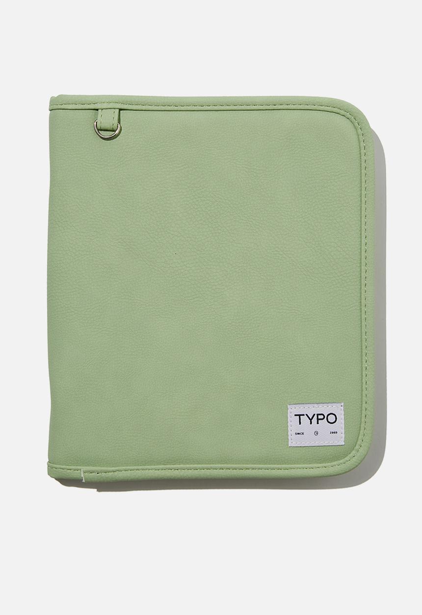 Typo - Ultimate organiser pencil case - artichoke