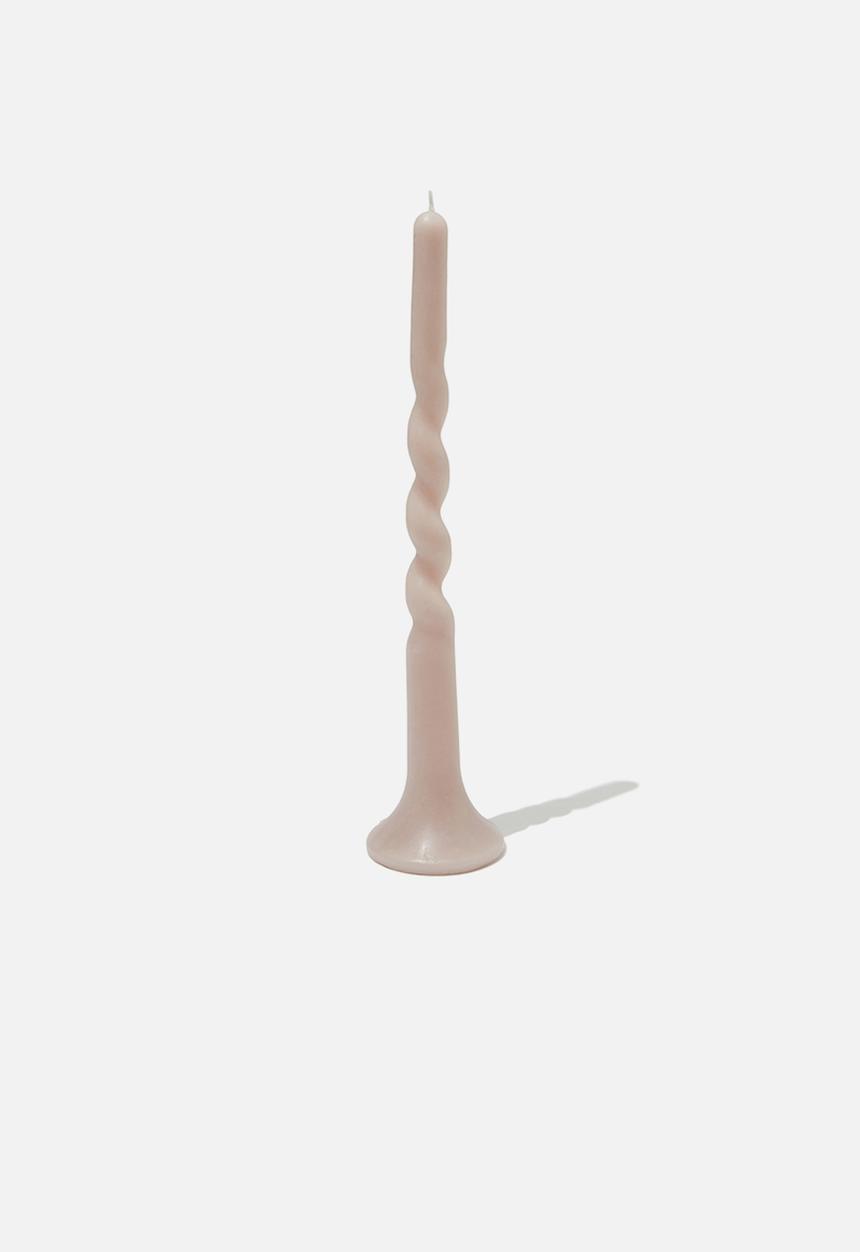 Typo - In a twist candle - warm grey twist