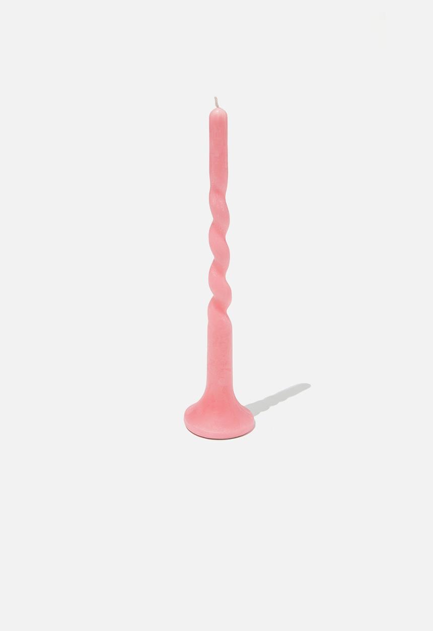 Typo - In a twist candle - rosa powder twist