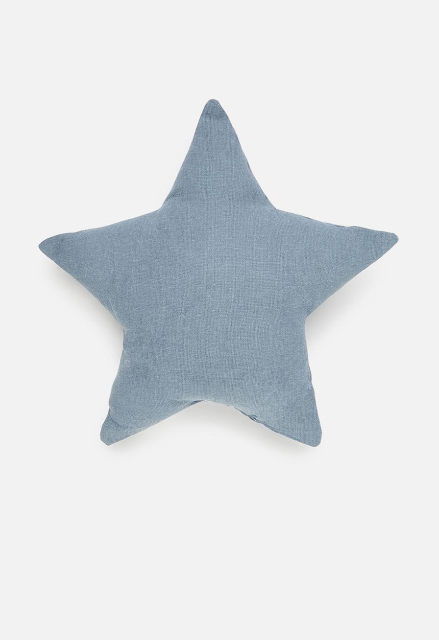 H&S - Star cushion - blue