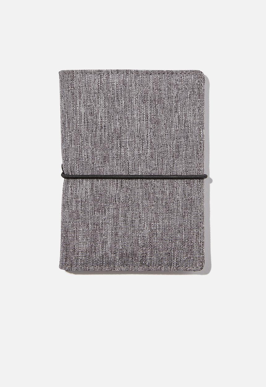 Typo - Urban rfid passport holder - grey crosshatch