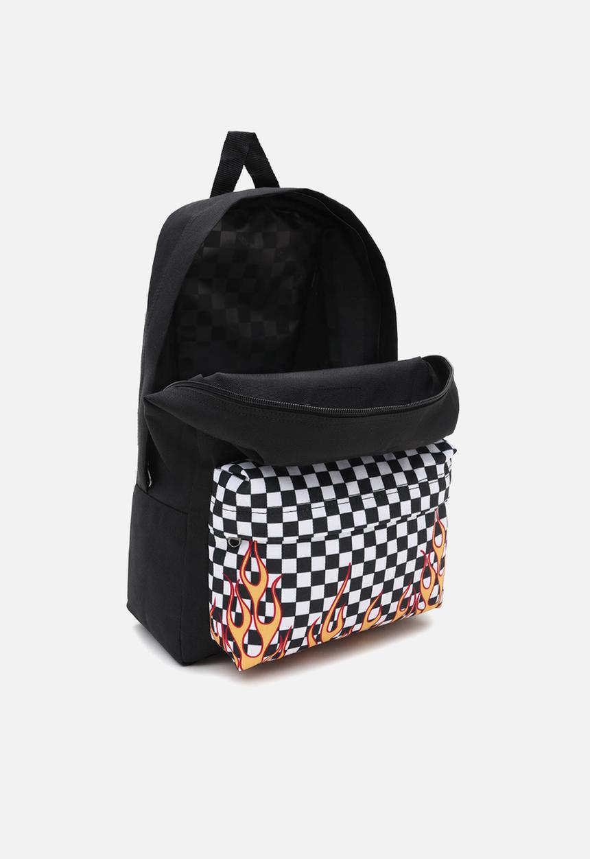 Vans - By new skool backpack boys - black & red