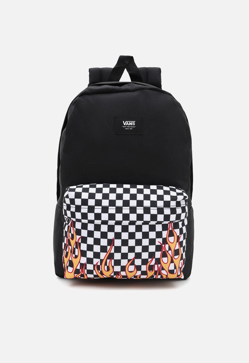 Vans - By new skool backpack boys - black & red
