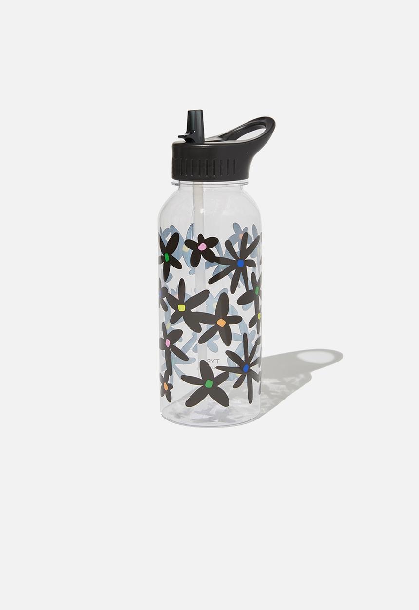 Typo - Drink it up bottle - paper daisy neon