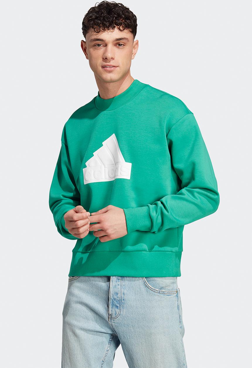 adidas Originals - M fi bos crew - semi court green