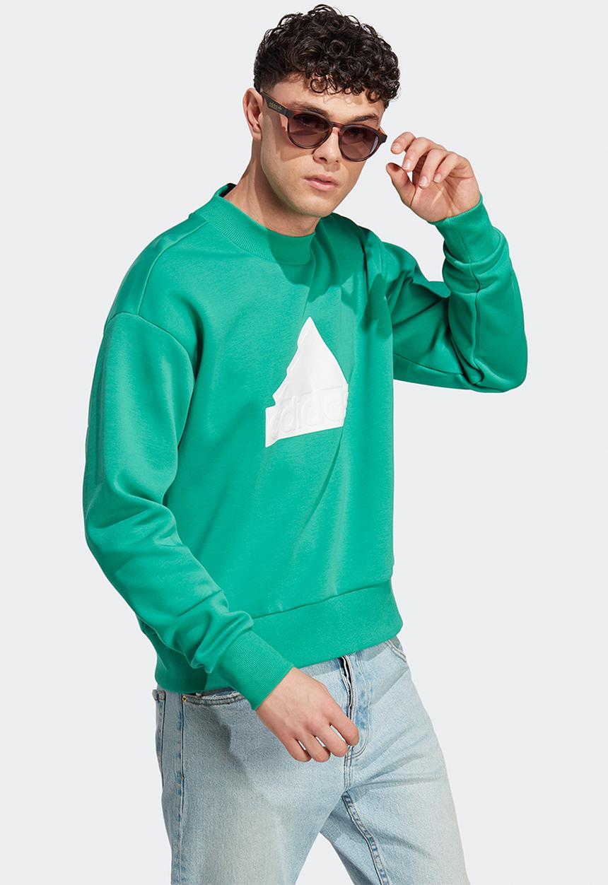adidas Originals - M fi bos crew - semi court green