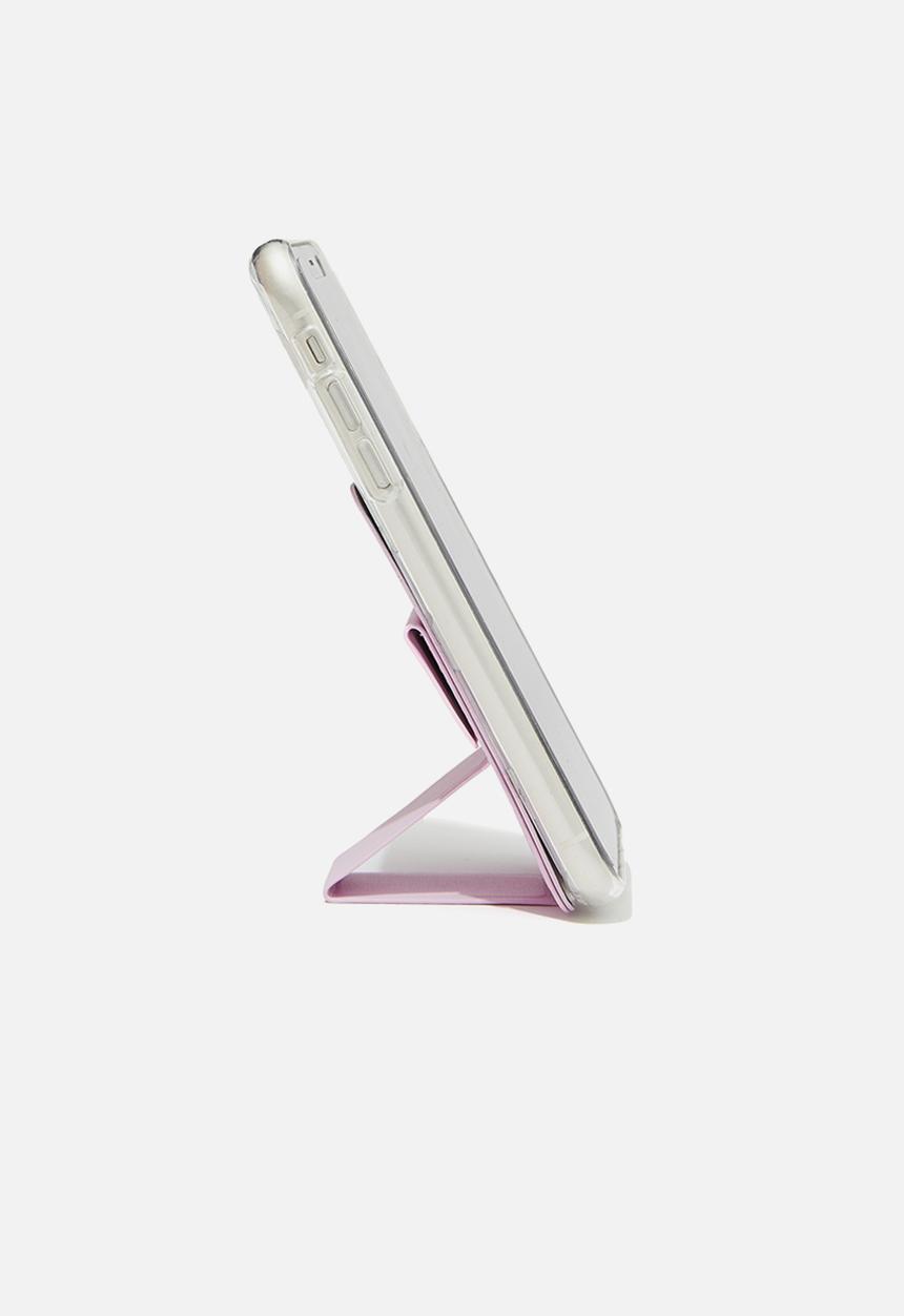 Typo - Fold out phone stand - pale lavender