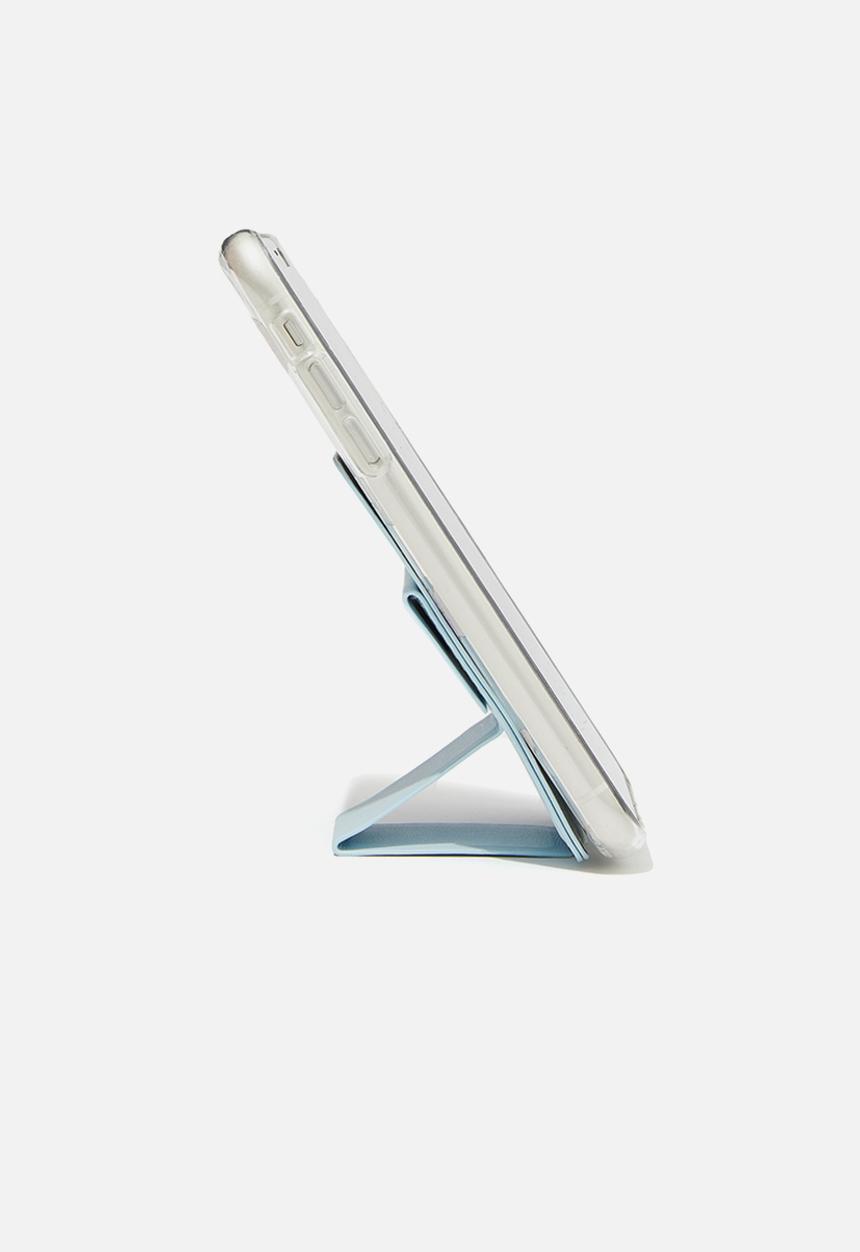 Typo - Fold out phone stand - arctic blue