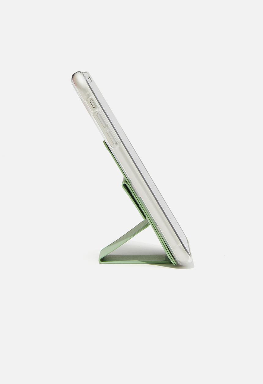 Typo - Fold out phone stand - artichoke