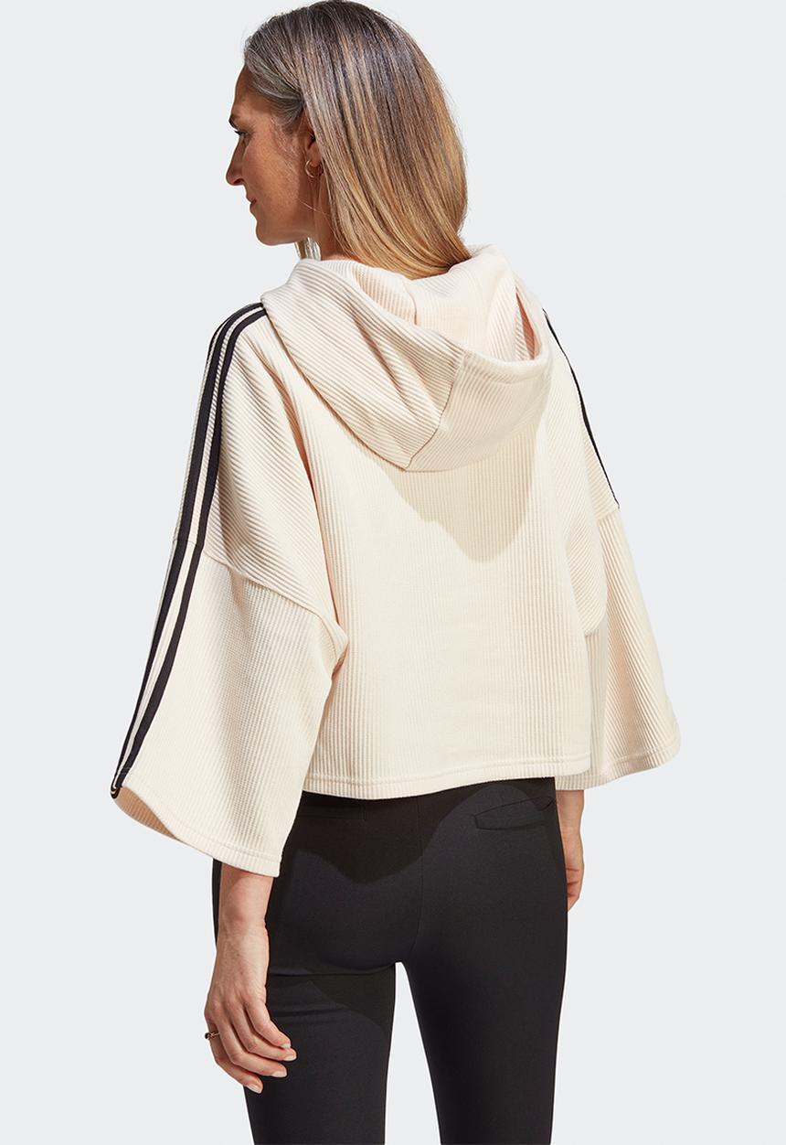 adidas Originals - Cropped hoodie - wonder white