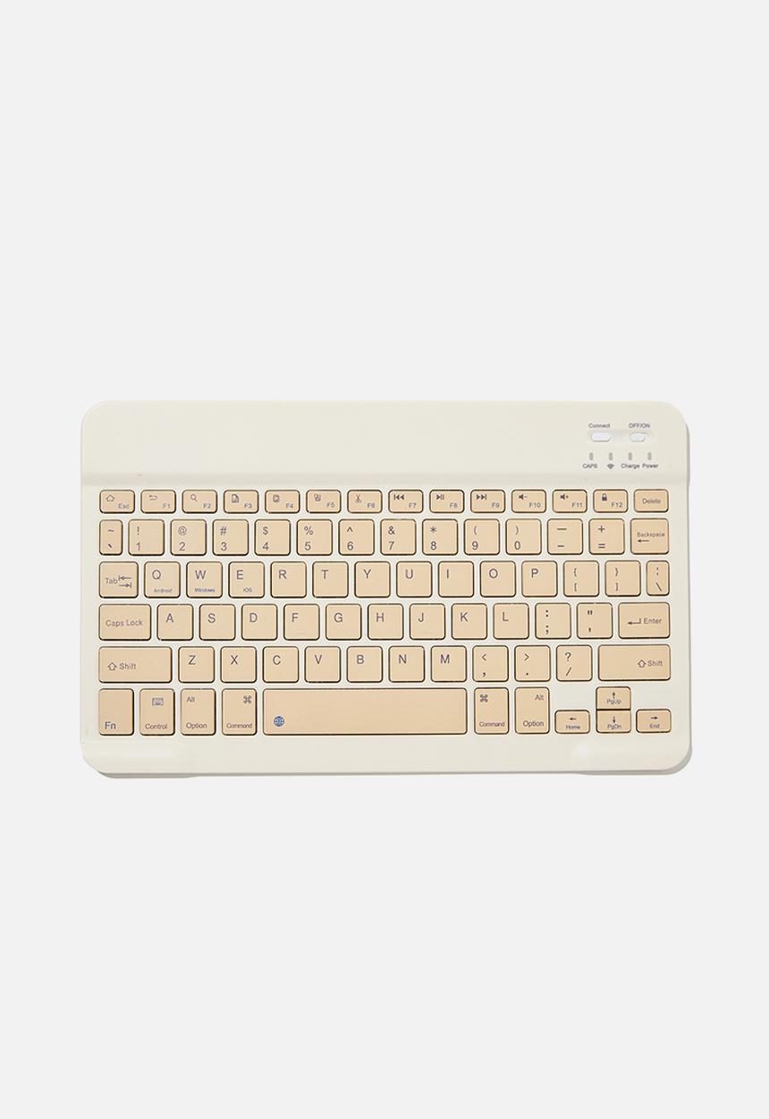 Typo - Wireless keyboard 10 inch - ecru matte