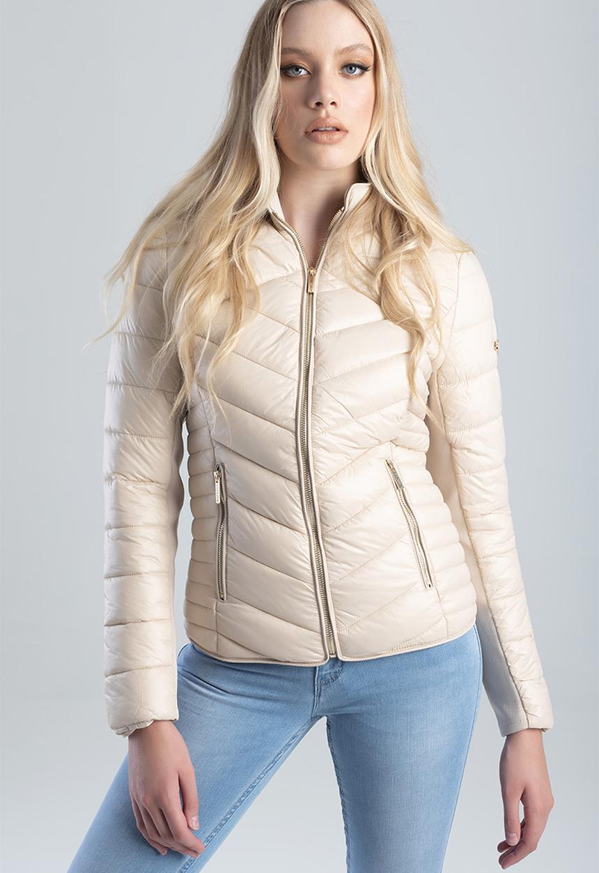 SISSY BOY - Ravilla Puffer Jacket - Oatmeal