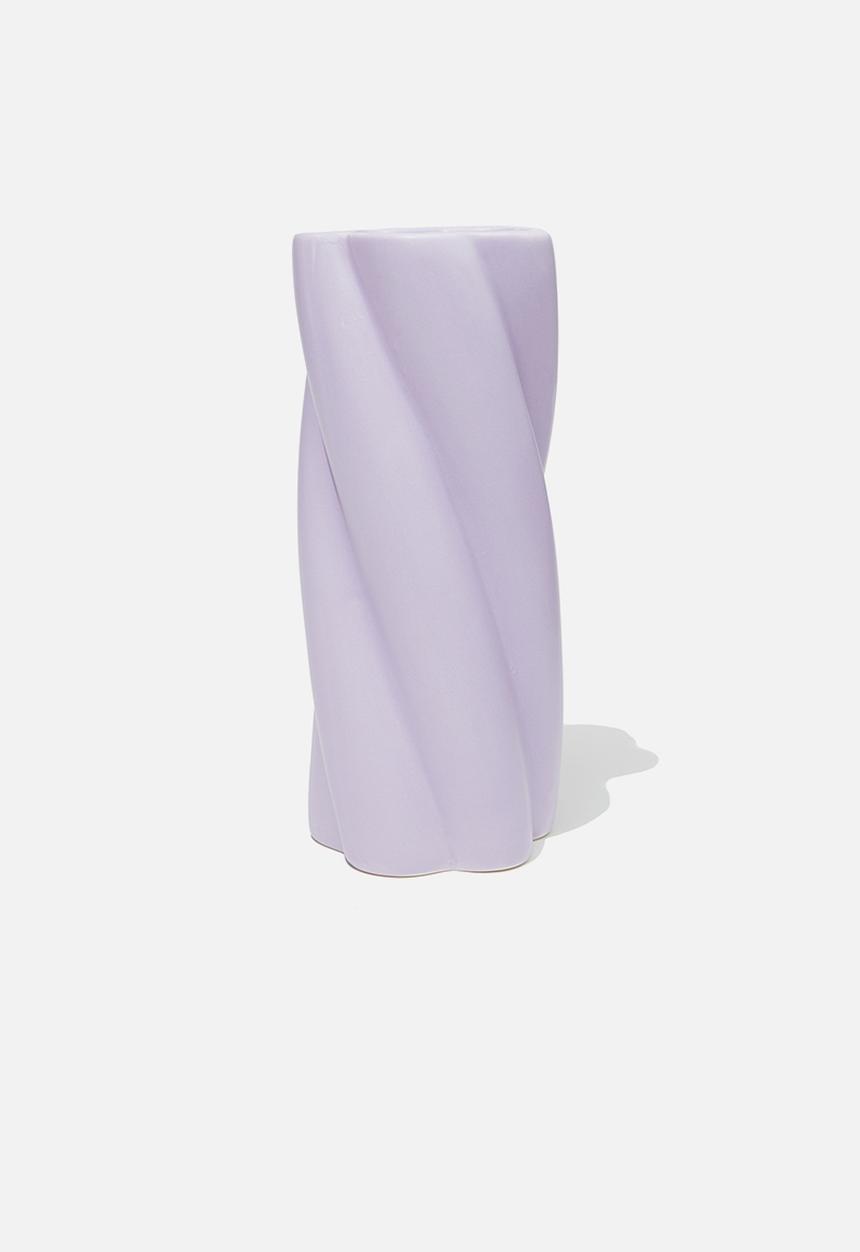 Typo - Mystic minded vase - pale lilac daisy twist 