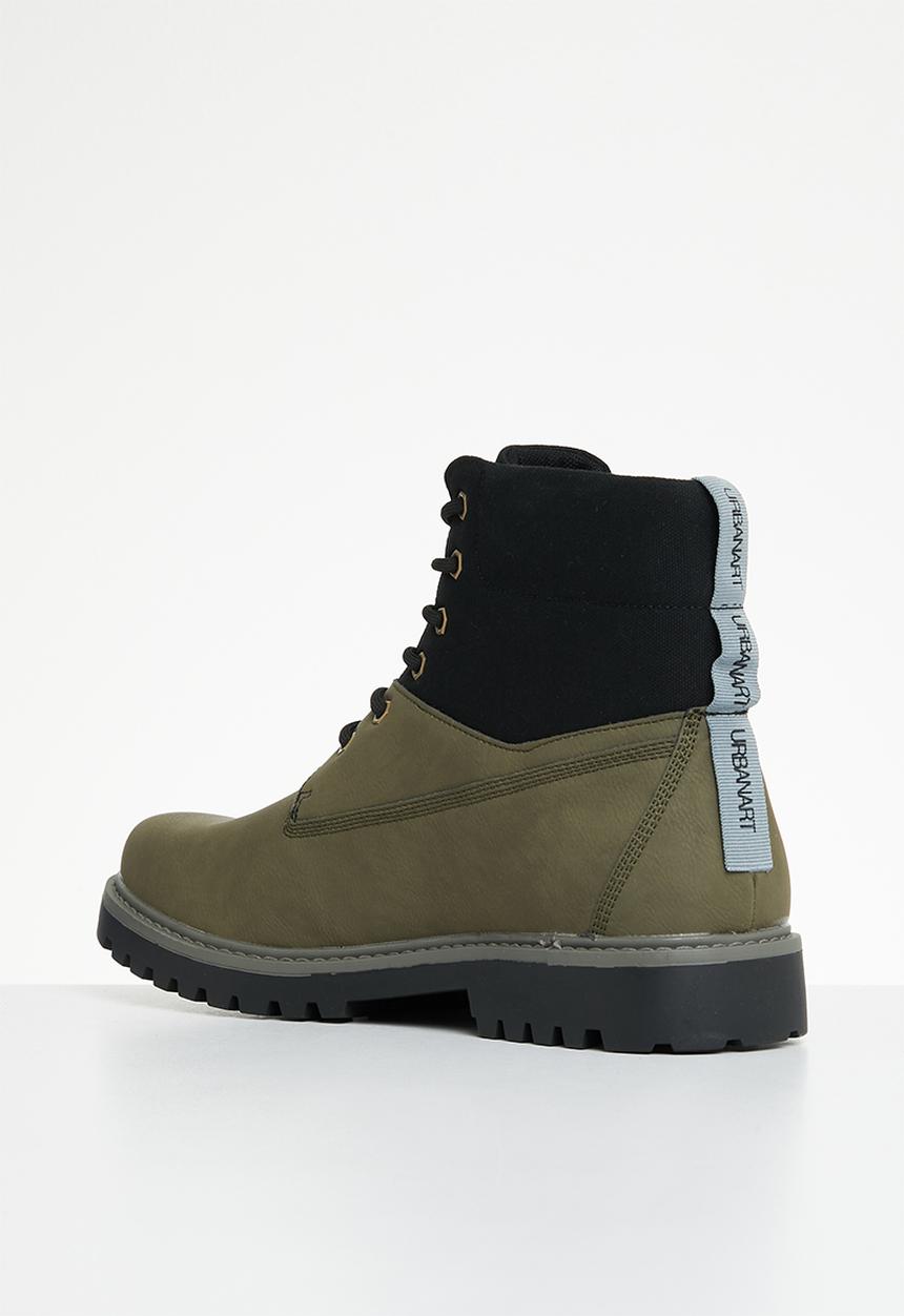 UrbanArt - Timba 3 nubuck - olive