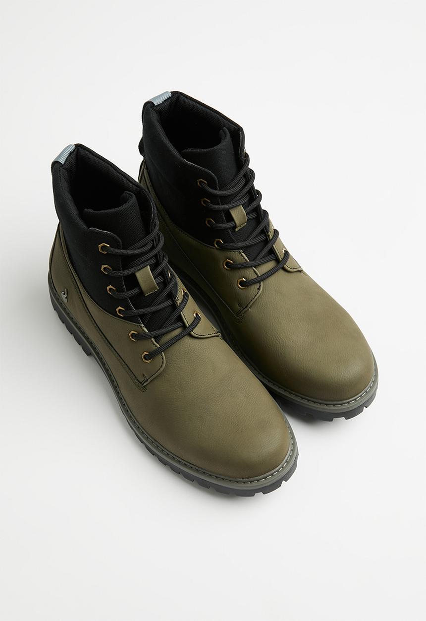 UrbanArt - Timba 3 nubuck - olive