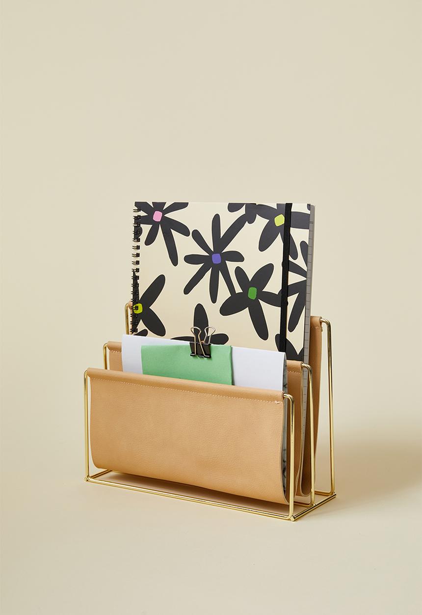 Typo - Recycled mix pu divider - latte
