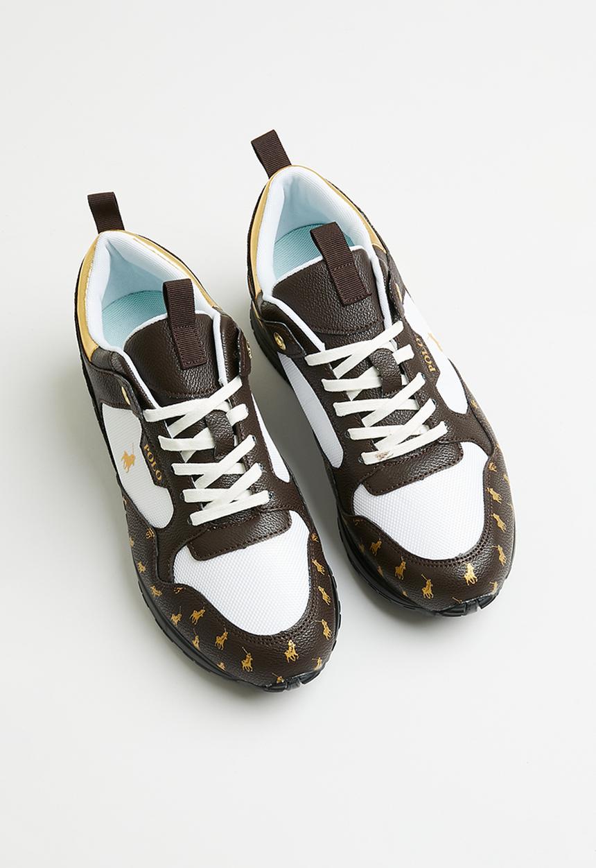 POLO - Chunky monogram runner - brown