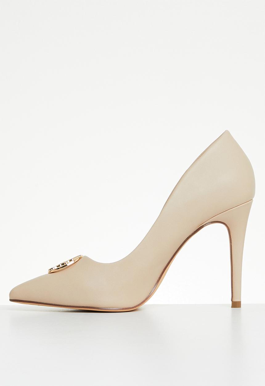 POLO - Circle pony trim pump - cream