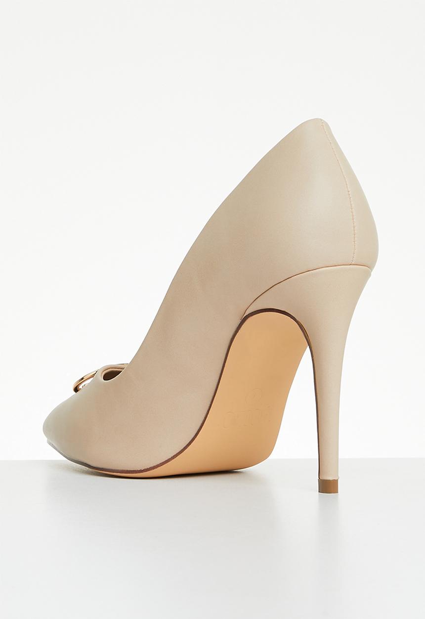 POLO - Circle pony trim pump - cream